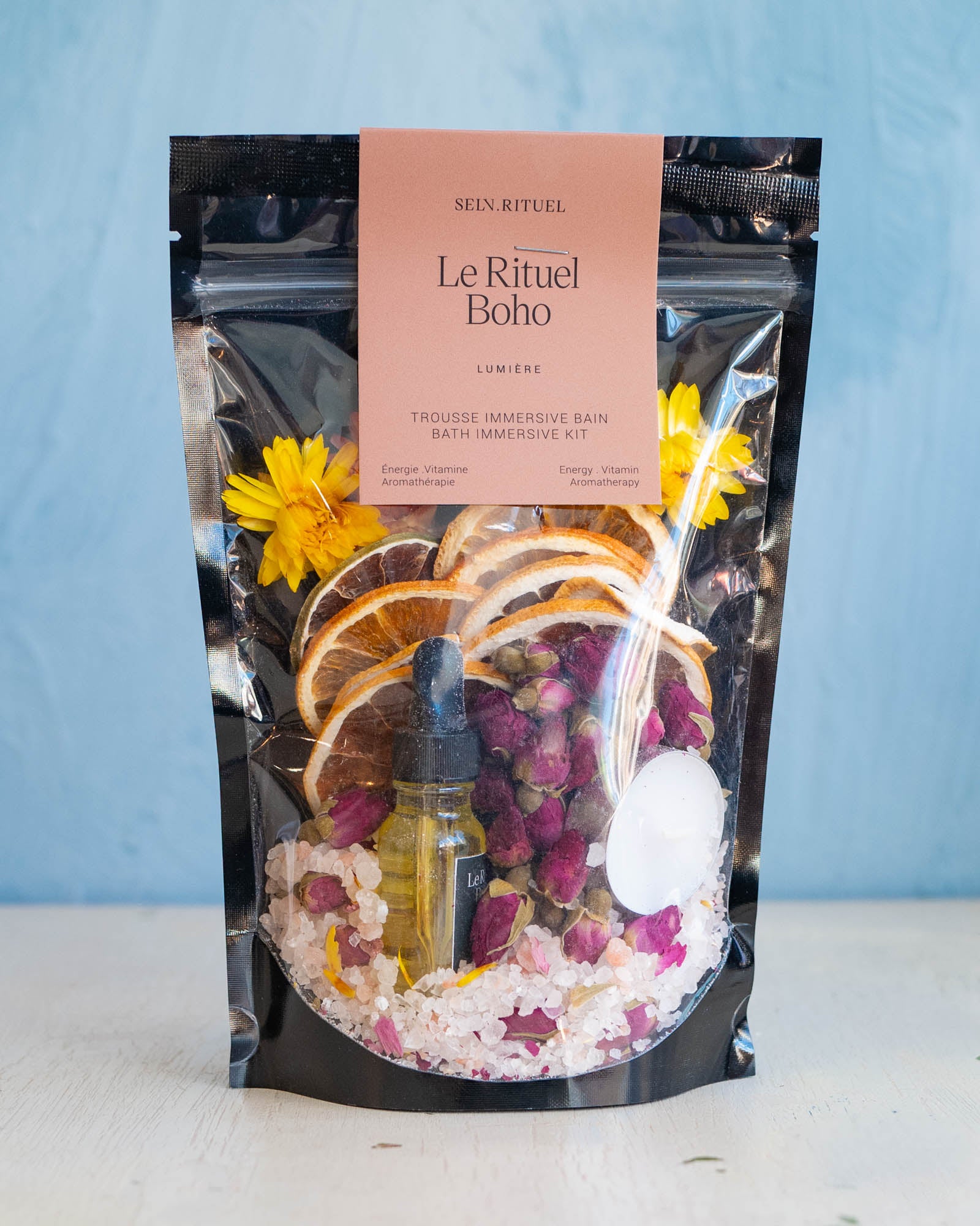 Immersive bath kit by Selv Rituel in Le Rituel Boho