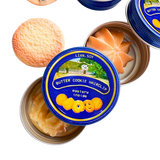 pinza para el cabello - galleta de mantequilla danesa (caja sorpresa)