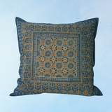Oreiller - soleil doré ajrakh - 60 cm