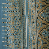 tablecloth - ajrakh golden sun