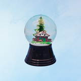 tiny snow globe - alpine retreat