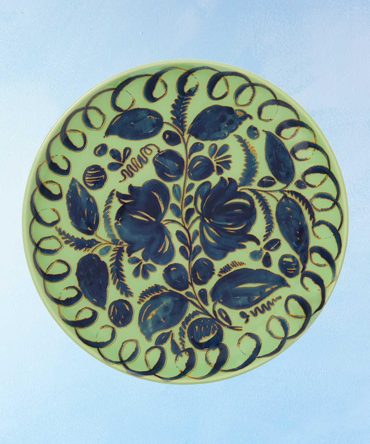 vaisselle - assiette plate : amalfi (plusieurs styles)