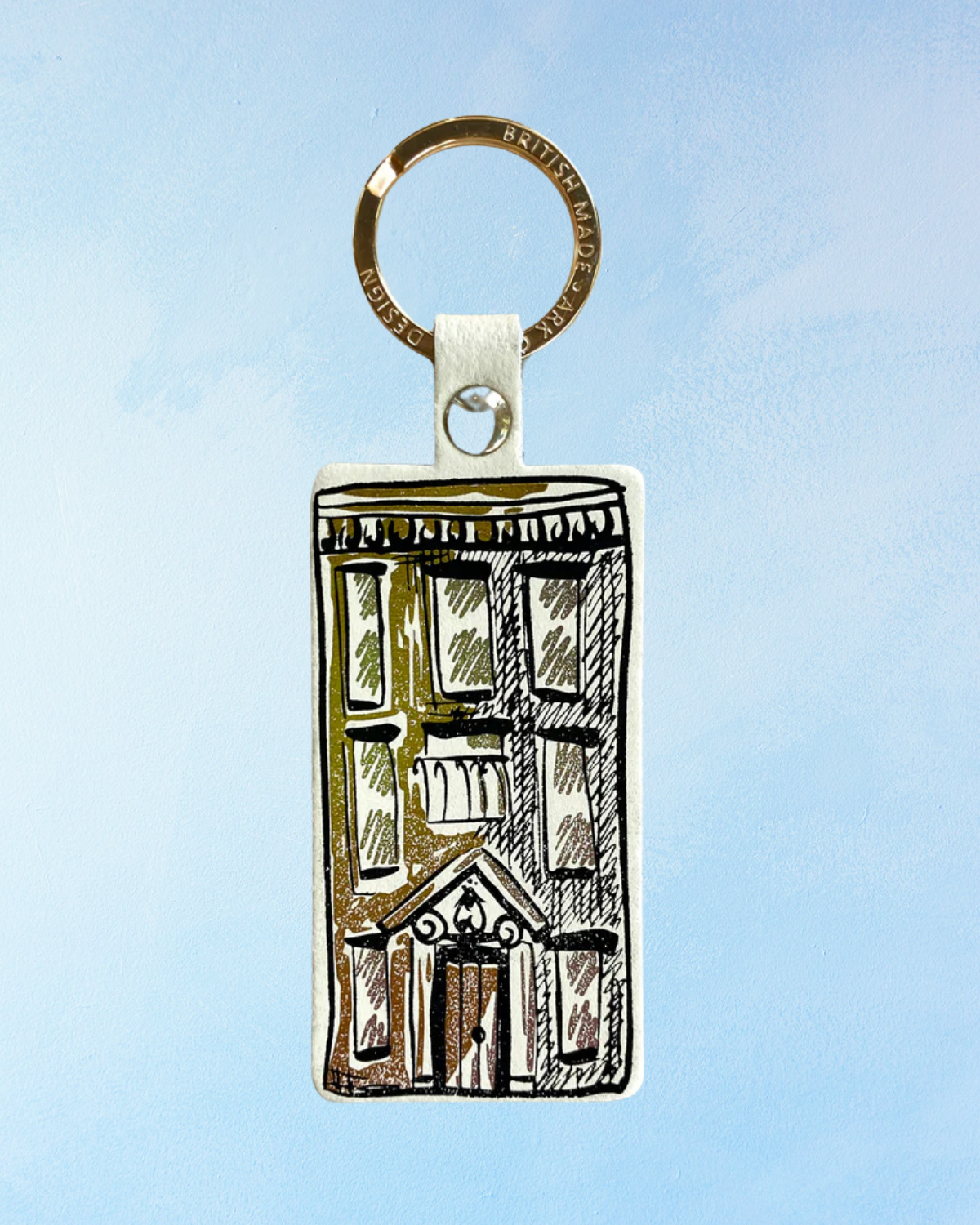 keychain - apartment building