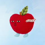 stuffed toy - pippin the apple
