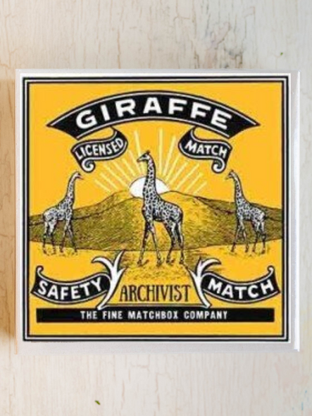 fancy matches - giraffes