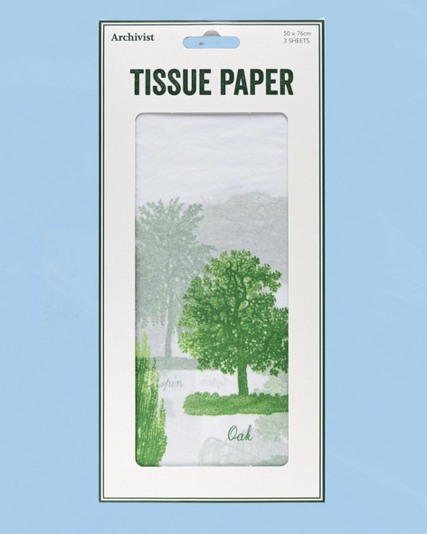 tissue paper - trees