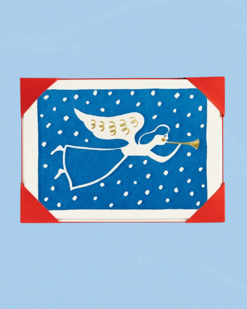 greeting card - angel (5 pack)