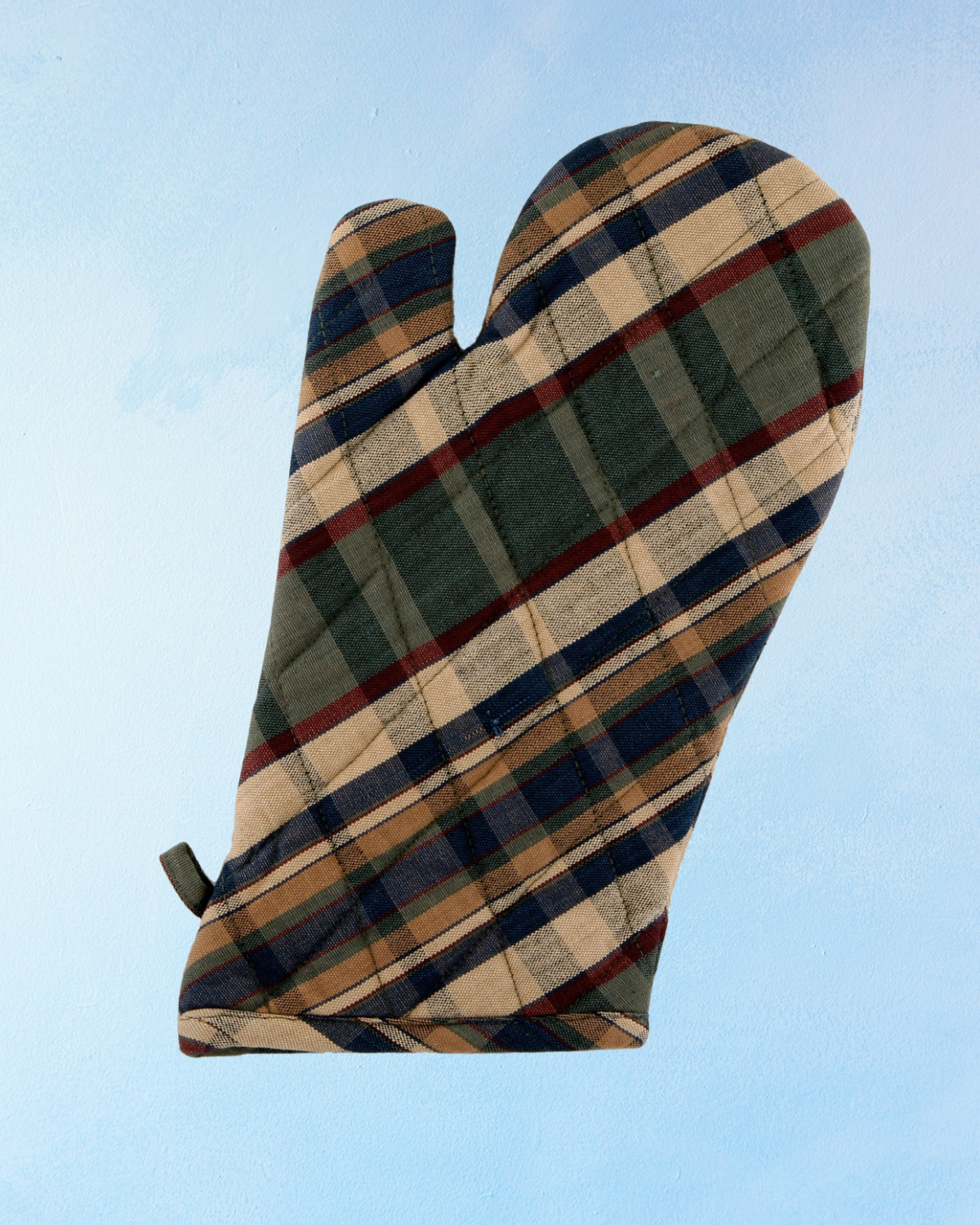 oven mitt - highland tartan