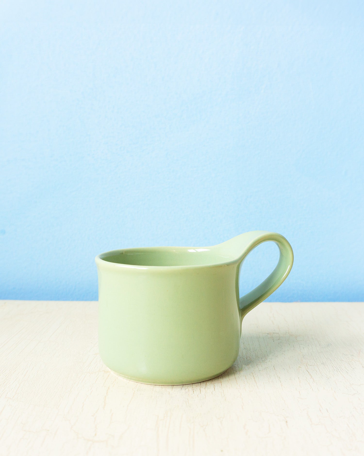 ceramic cafe mug - artichoke