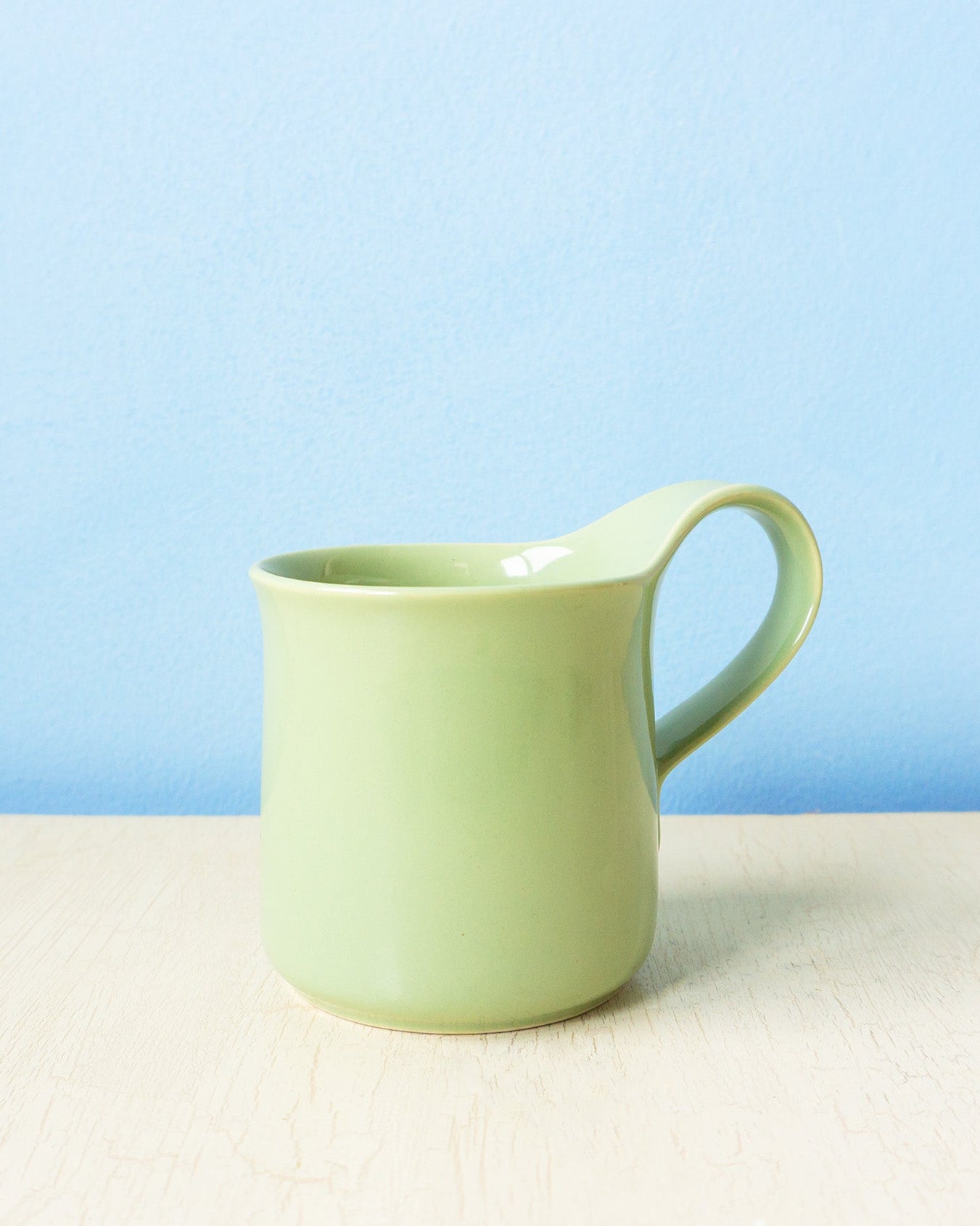 ceramic cafe mug - artichoke