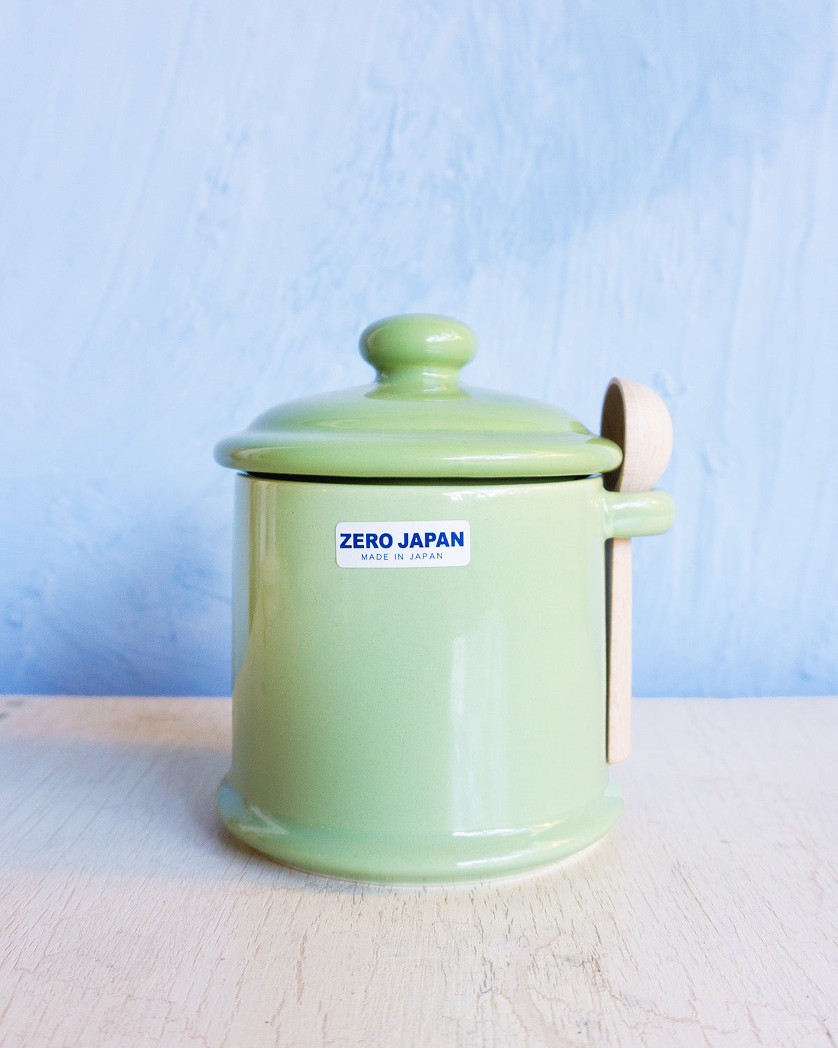 ceramic sugar jar - artichoke