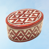 boîte à bibelots – poterie bleue (styles multiples)