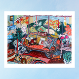 print - Peinture murale du Baa Baazaar