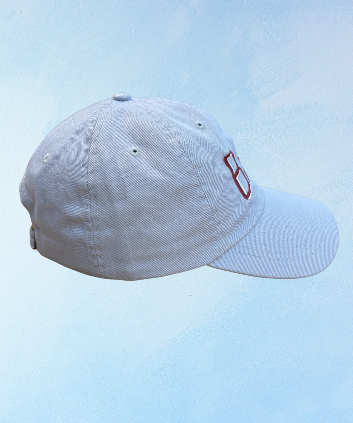 baa hat - tempo blue &  bordeaux
