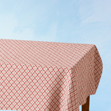 tablecloth - cotton bagh madder medina