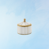 trinket dish - bailey circus box - pearly