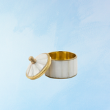 trinket dish - bailey circus box - pearly