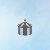 Vide-poche - Boîte cirque bailey - Bleu