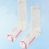 socks - ballet - white
