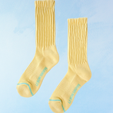 socks - ballet - pale yellow