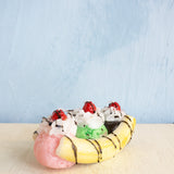 candle - food - banana split