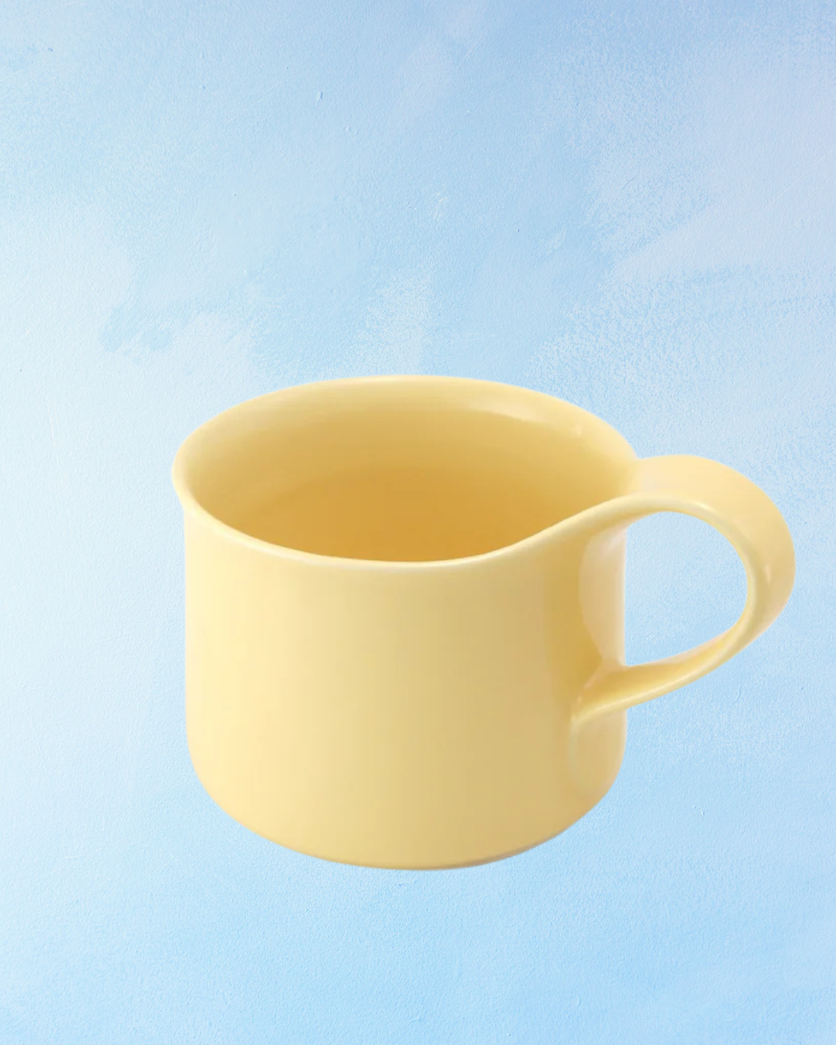 ceramic - cafe mug: - banana