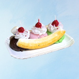 candle - food - banana split