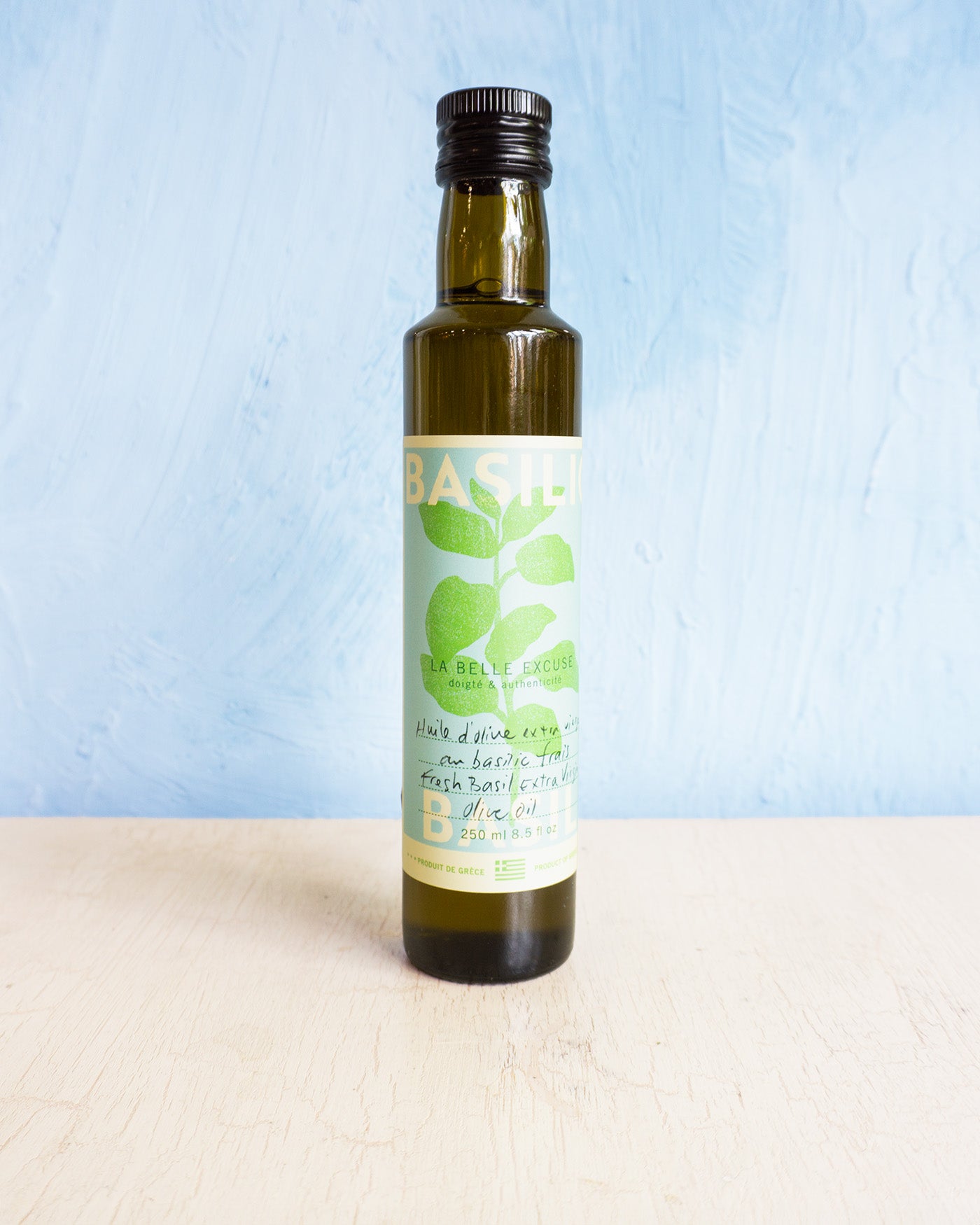 pantry - fresh basil extra virgin olive oil