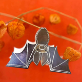 greeting card - halloween bat