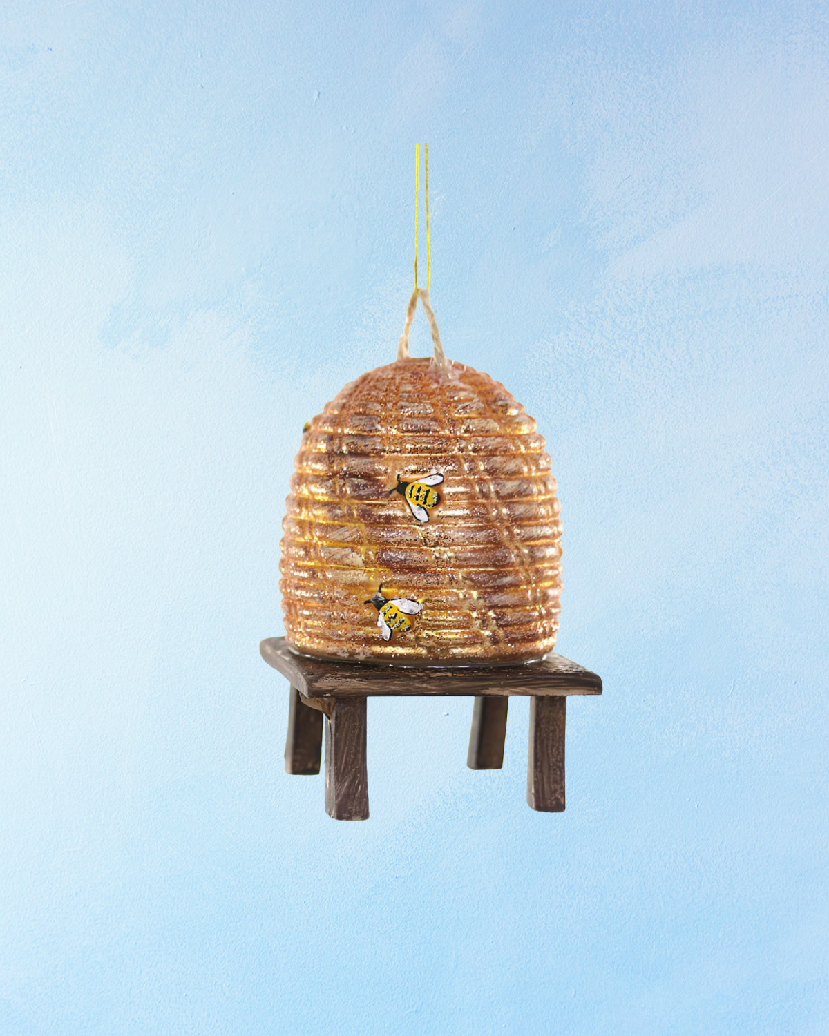 ornament - farmstand bee hive