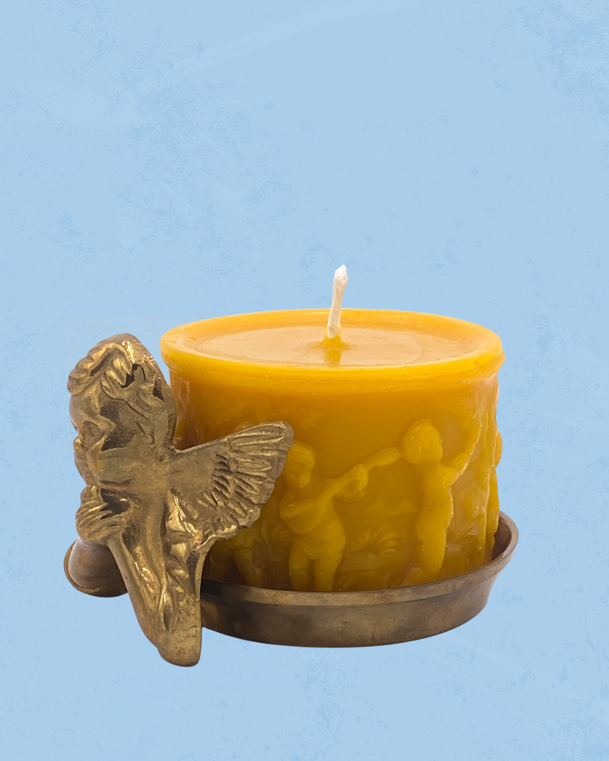 candle - beeswax mirth pillar