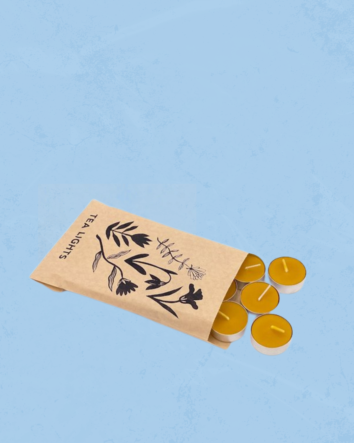 candle - beeswax tea lights