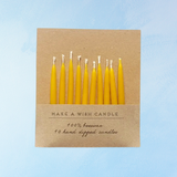 chandelle - bougies coniques en cire d'abeille teintes naturellement - rouge bordeaux (lot de deux)