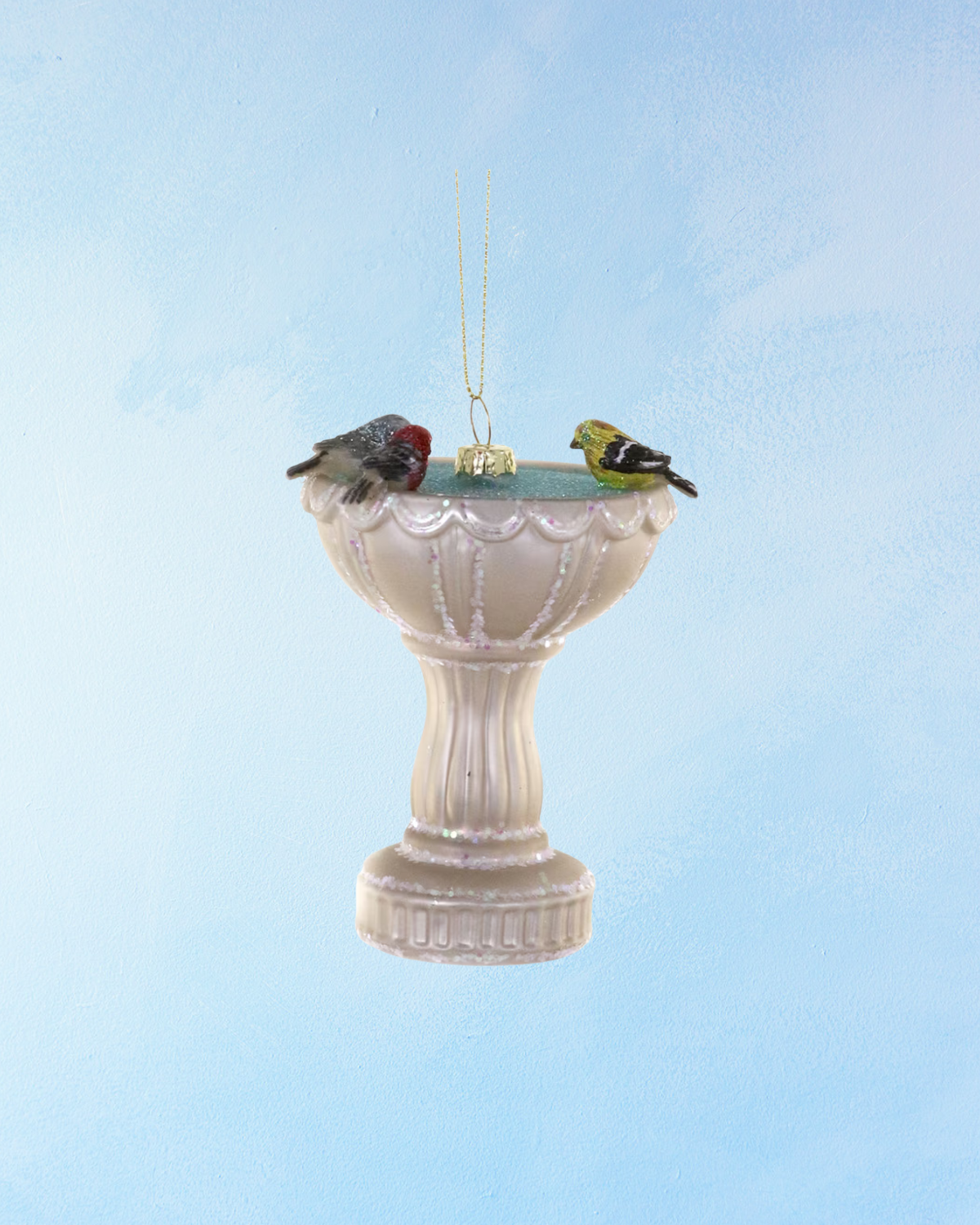ornament - bird bath