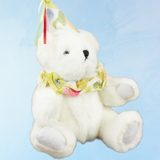 stuffed toy - jointed teddy bear birthday clown