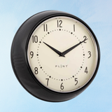 retro wall clock (assorted colours)