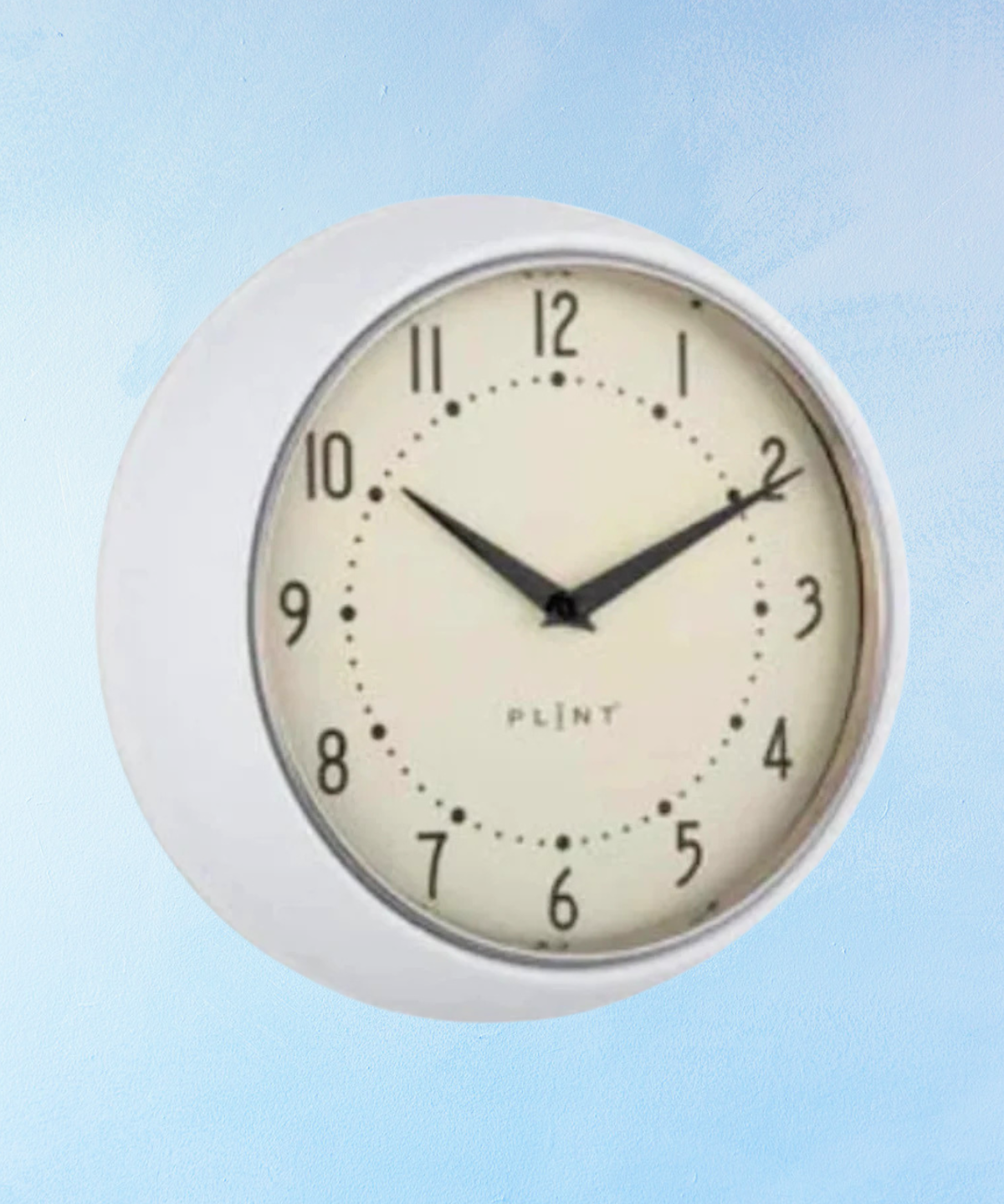 retro wall clock (assorted colours)