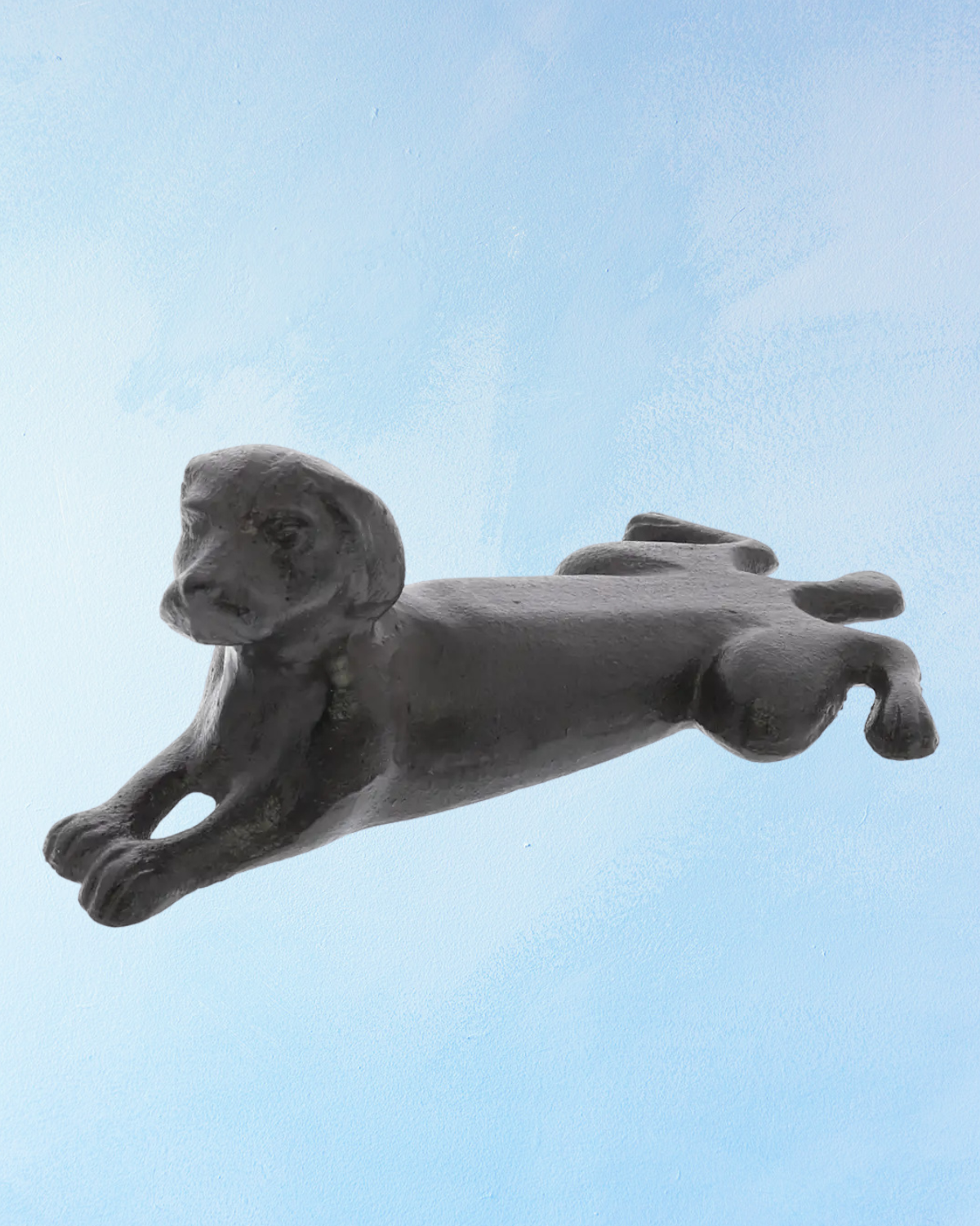 door stopper - black lab