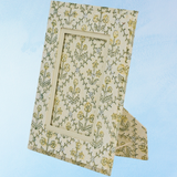 picture frame - floral lattice buttercream (4x6)