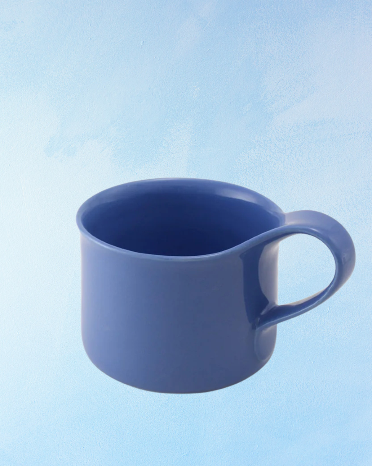 ceramic - cafe mug:- blueberry