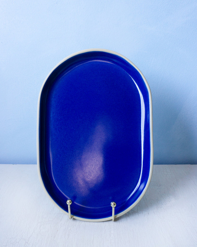 brookline large tray - american blue