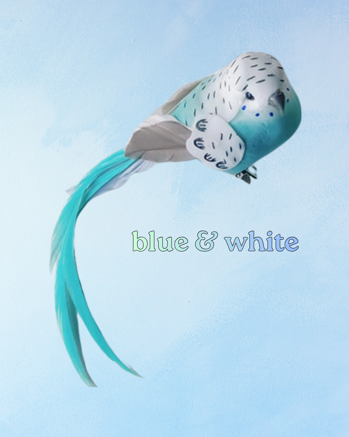 decoration - clip-on birds