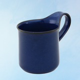 mug de café en céramique - bleu jean