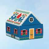 matches - blue swedish cottage
