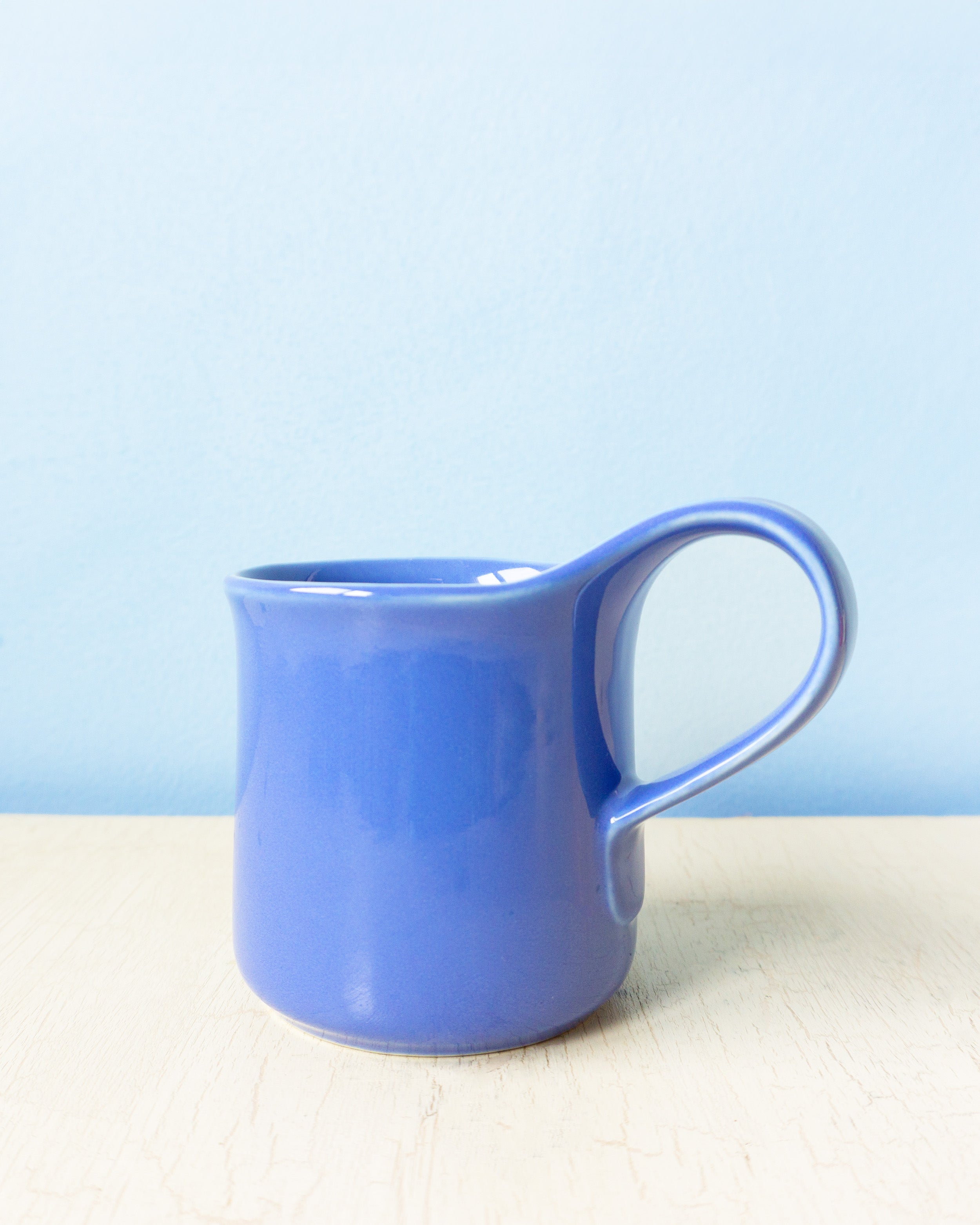 ceramic cafe mug - blueberry