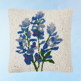 pillow - bluebonnet square