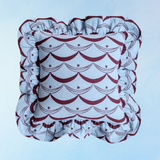 pillow - blue circus
