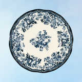 ceramic - blue faustine small plate