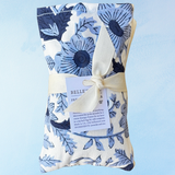lavender filled eye pillow - blue florals
