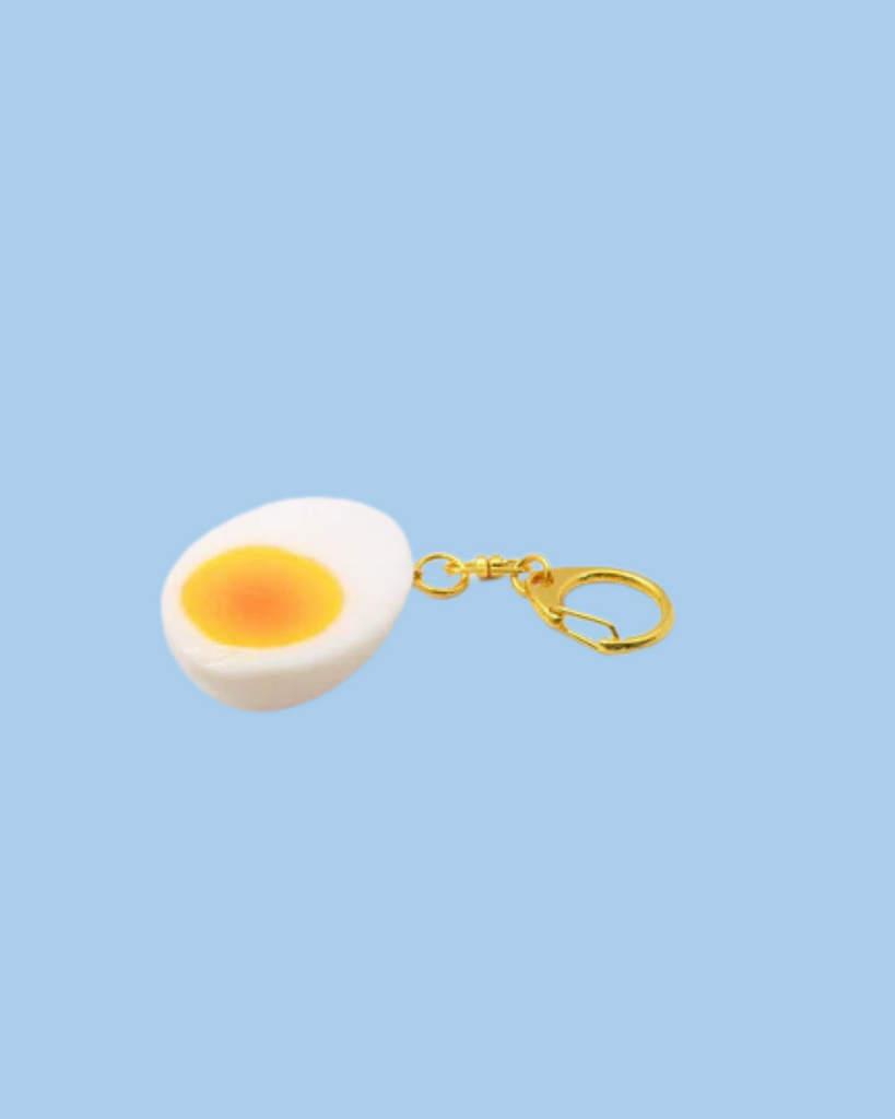 keychain - boiled egg